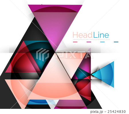 Triangle abstract background Triangle abstract background 25424830