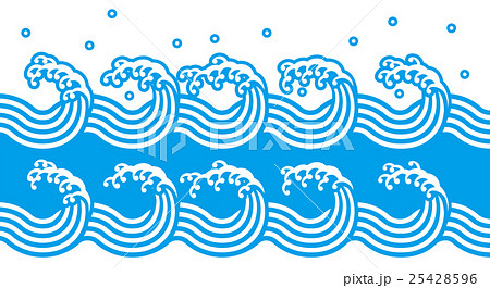 青い波 25428596