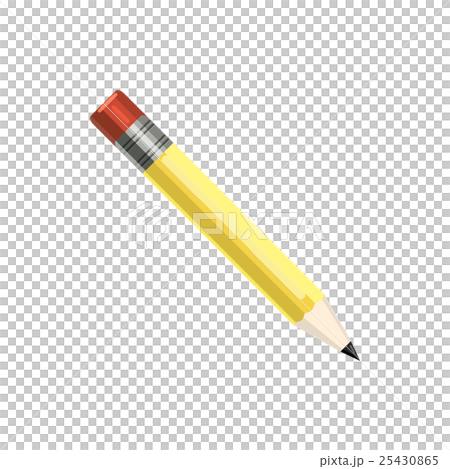 Pencil icon, cartoon style Pencil icon, cartoon style 25430865