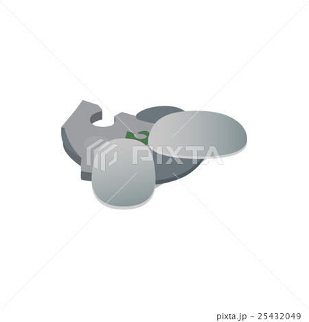 Esplanade in Singapore icon, isometric 3d style 25432049