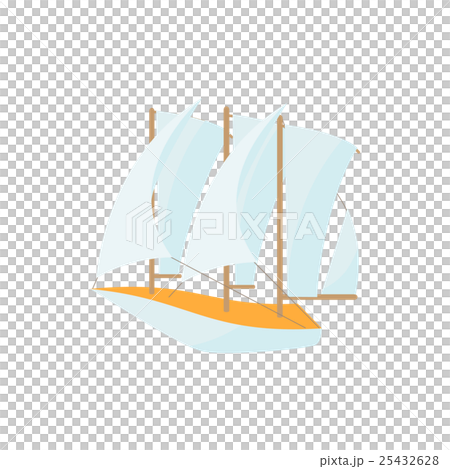 Boat icon, cartoon style Boat icon, cartoon style 25432628