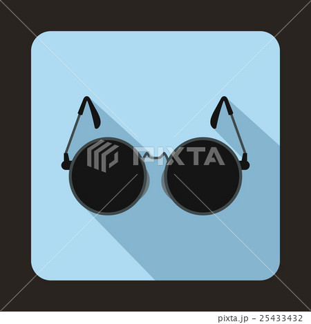 Glasses for blind icon, flat style 25433432