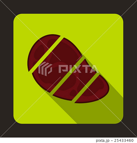 Steak Icon, Flat style 25433460