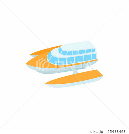 Boat icon, cartoon style 25433463