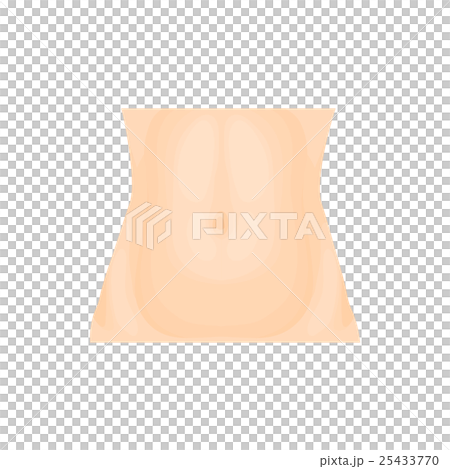 Abdomen icon in cartoon style Abdomen icon in cartoon style 25433770