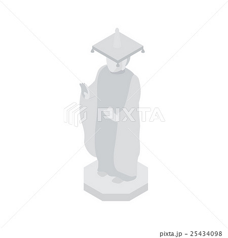 Monument in Seoul icon, isometric 3d style 25434098