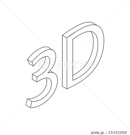 3d icon, isometric 3d style 25435009