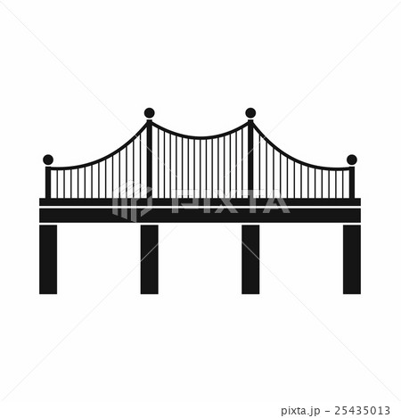 Bridge icon, simple style 25435013