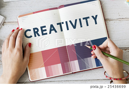 Create Creativity Ideas Design Concept 25436699