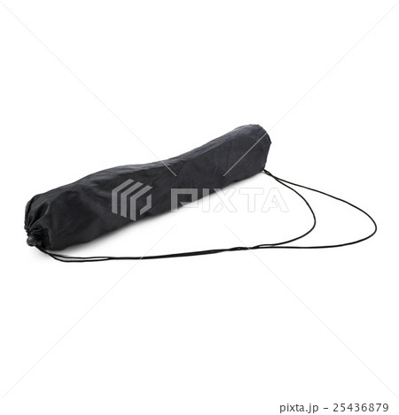 Camera tripod cover over isolated white background Camera tripod cover over isolated white background 25436879