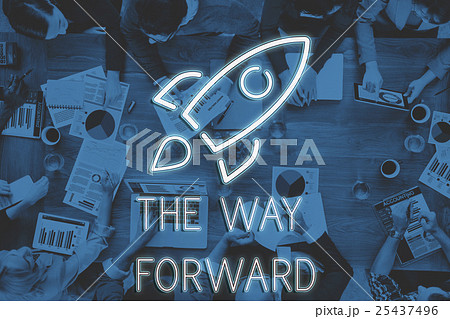 Business Sratup Goals Rocketship Graphic Concept Business Sratup Goals Rocketship Graphic Concept 25437496