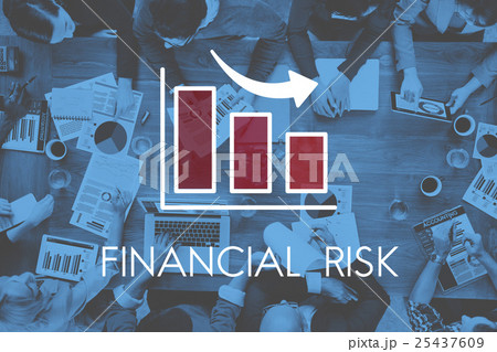 Recession Decrease Business Barchart Concept 25437609