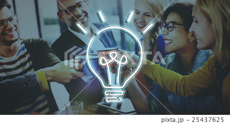 Business Vision Creativity Success Strategy Concept Business Vision Creativity Success Strategy Concept 25437625