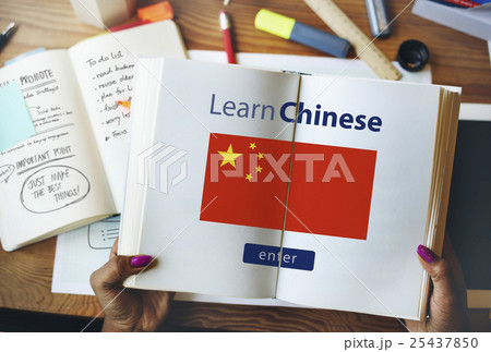 Learn Chinese Language Online Education Concept 25437850