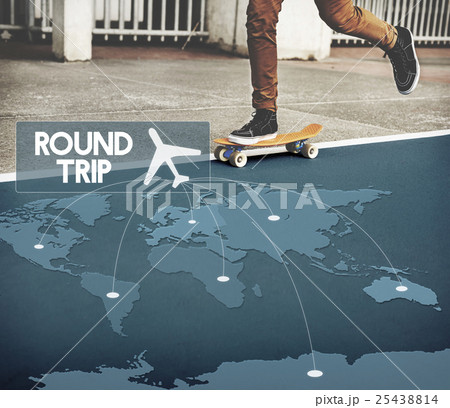 Flight Ticket Booking Destination Journey Concept Flight Ticket Booking Destination Journey Concept 25438814