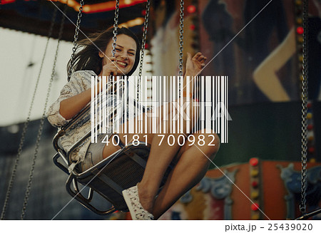 Barcode Digital Scan Merchandise Technology Concept 25439020