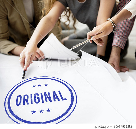 Original Copyright Genuine Patent Brand Graphic Concept Original Copyright Genuine Patent Brand Graphic Concept 25440192