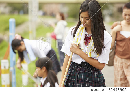 ボランティア活動 25443905