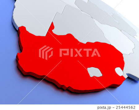 South Africa on world map South Africa on world map 25444562