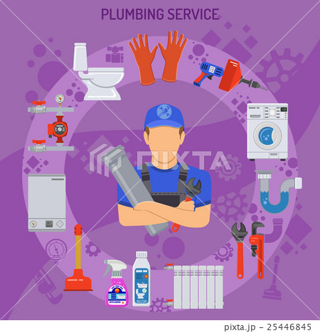 Plumbing Service Concept 25446845