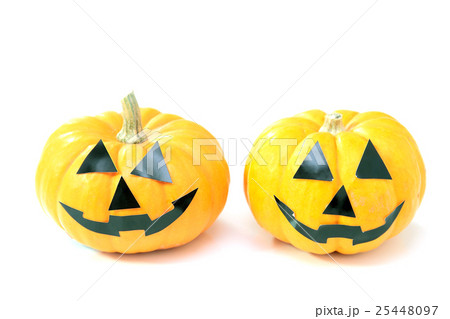 ハロウィンの飾りのかぼちゃ ハロウィンの飾りのかぼちゃ 25448097