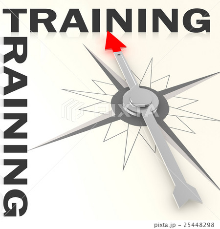 Compass with training word isolated Compass with training word isolated 25448298