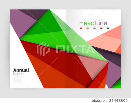 Low poly triangle business background Low poly triangle business background 25448306