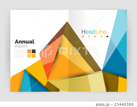Low poly triangle business background 25448308
