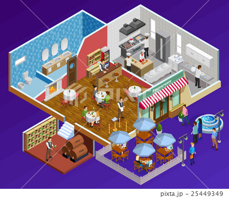 Restaurant Interior Concept  25449349