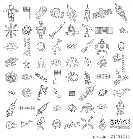Vector abstract solar system 25452219