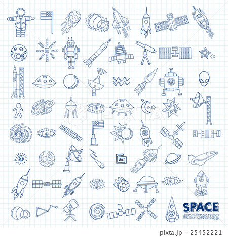 Vector abstract solar system Vector abstract solar system 25452221