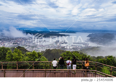 Sasebo city view from Yumihari overlook, Nagasaki, 25454806