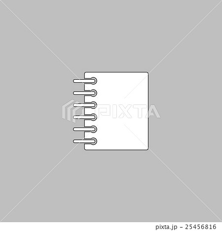 notepad computer symbol 25456816