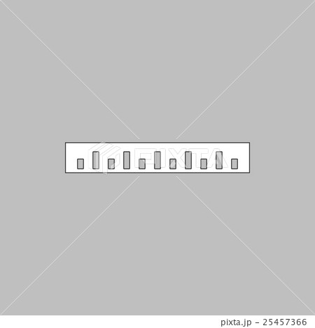 Straightedge computer symbol 25457366