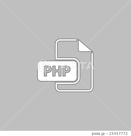 PHP computer symbol 25457772