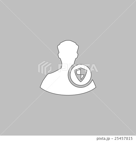 Security computer symbol 25457815
