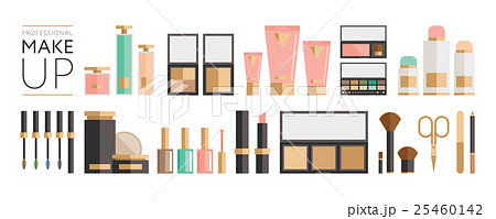 Makeup set - cosmetics and beauty 25460142