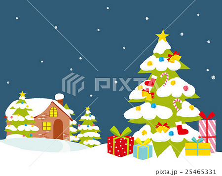 クリスマスツリー イラストのイラスト素材 25465331 Pixta