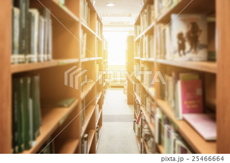 bookshelf straight class in library 25466664