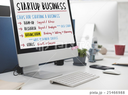 Startup Business Plan Steps Graphic Concept Startup Business Plan Steps Graphic Concept 25466988