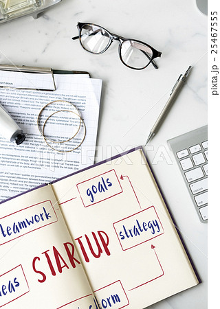 Business Startup Ideas Plan Concept Business Startup Ideas Plan Concept 25467555
