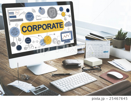 Brand Corporate Business Planning Marketing Management Concept 25467645