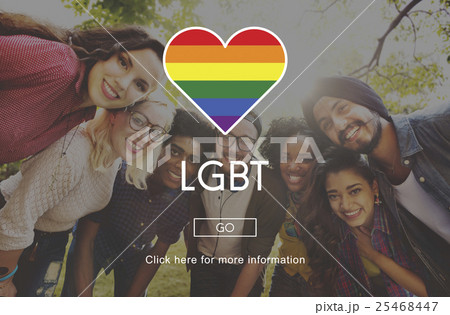 LGBT Equal Rights Rainbow Symbol Concept 25468447