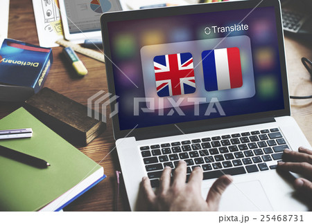 Flag Countries Foreign Word Translation Concept Flag Countries Foreign Word Translation Concept 25468731