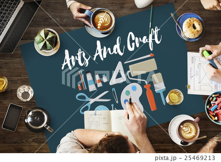 Arts and Craft Artistic Artist Design Ideas Concept 25469213