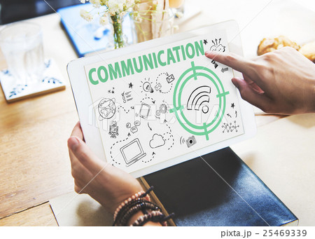 Connection Target Wifi Signal Graphics Concept 25469339