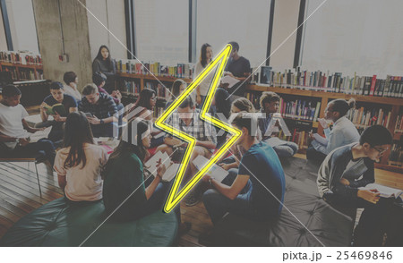 Library Books Students Education Concept 25469846