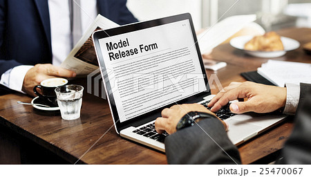 Model Release Form Application Concept 25470067