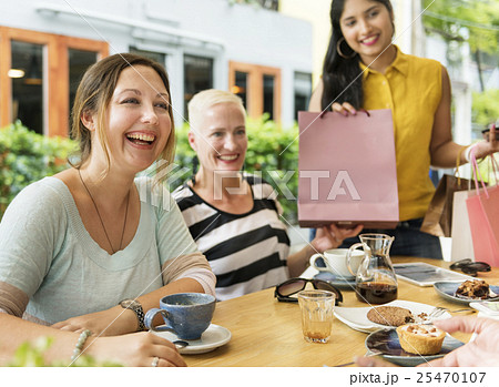 Diversity Women Socialize Unity Together Concept Diversity Women Socialize Unity Together Concept 25470107