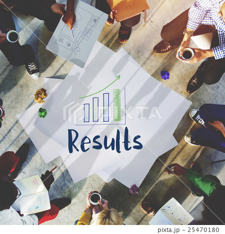 Team Work Calculating Result concept 25470180